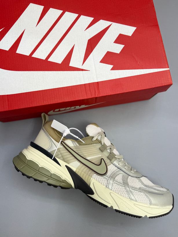 کتونی نایک وی تو کی سایز بزرگ موکا کرم قهوه ای